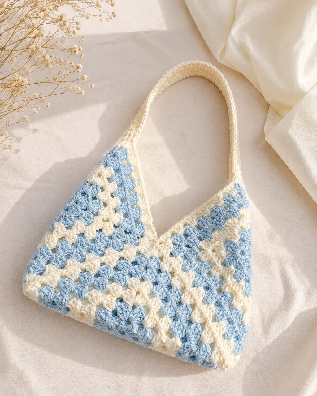 White & Blue