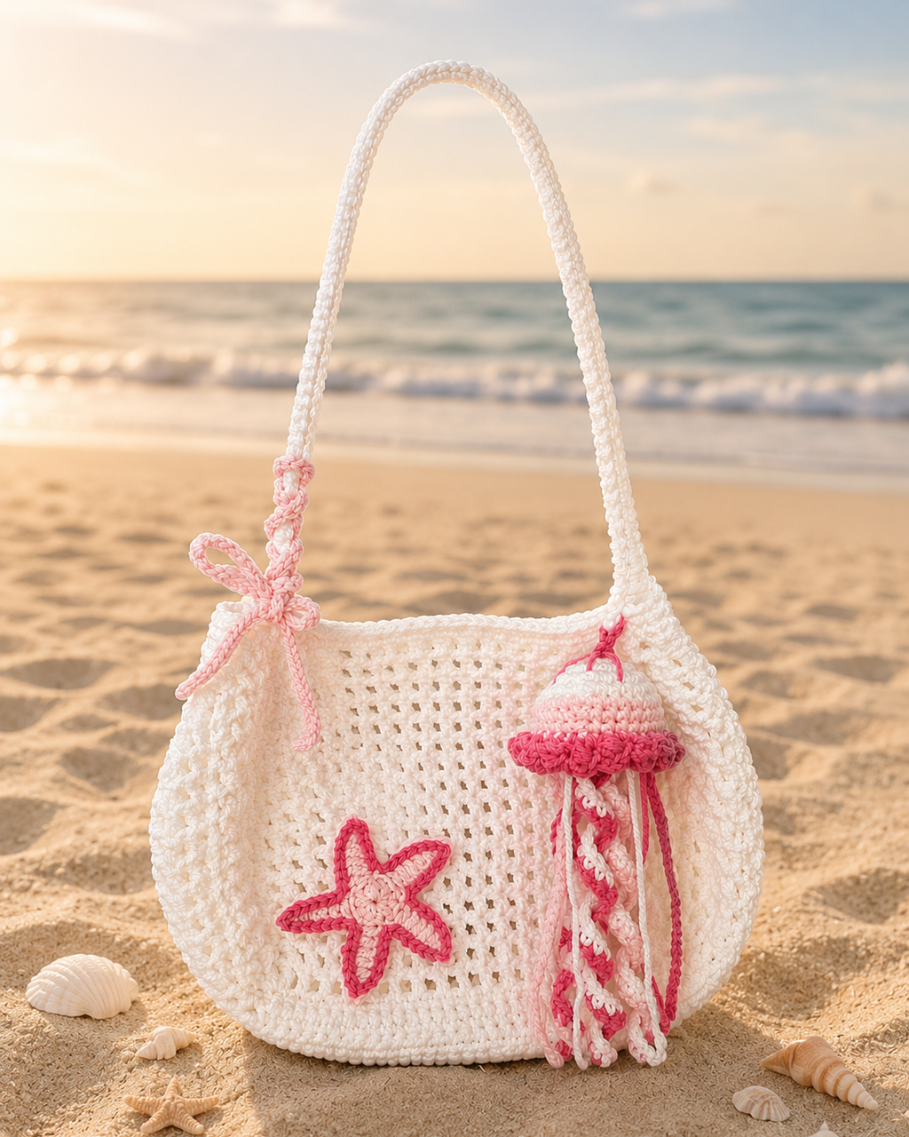 By The Sea - Baby Pink