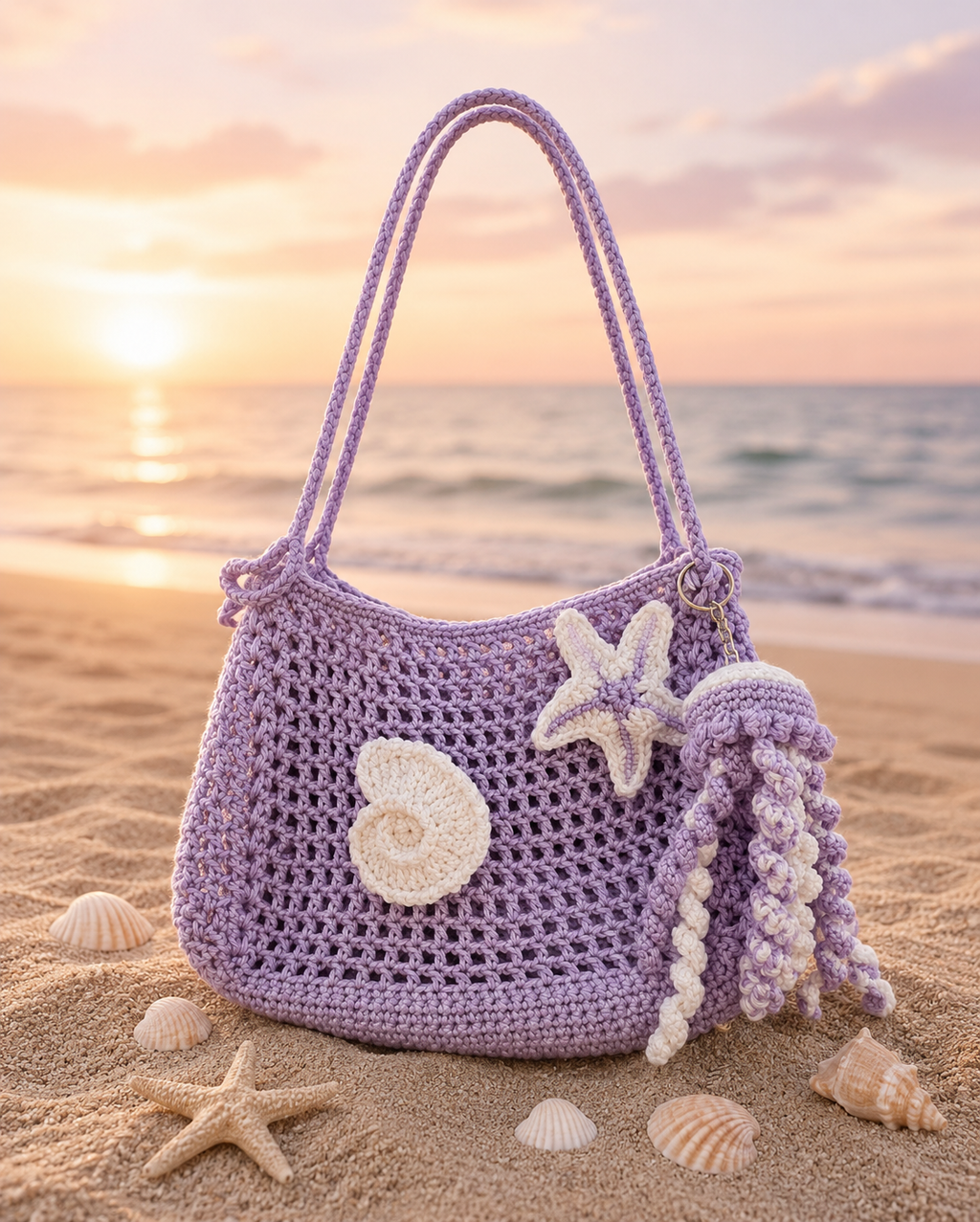 By the Sea - Purple