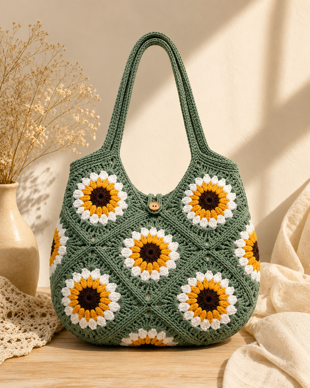Purple Bag - Sunflower
