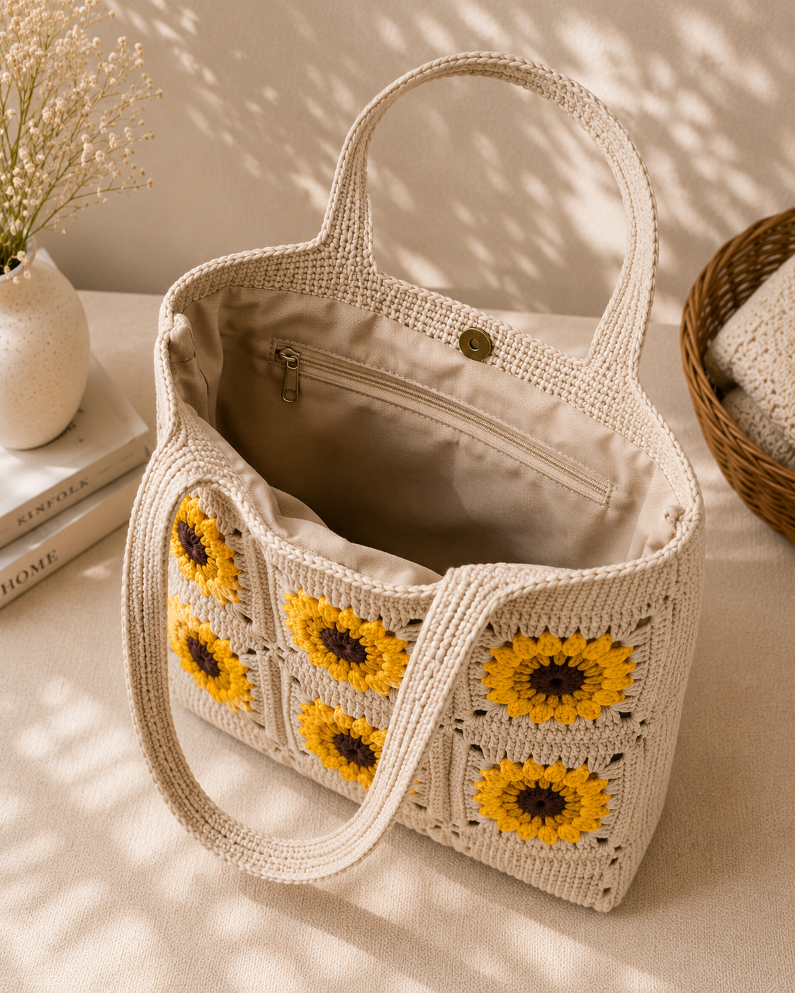 Beige & Sunflowers