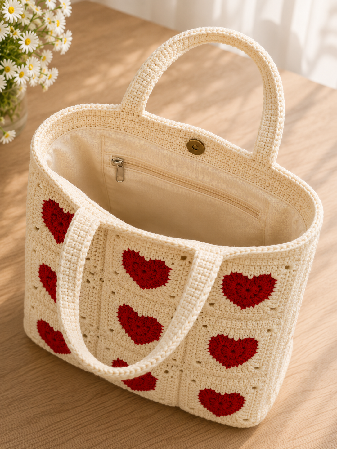 Love Hearts Beige