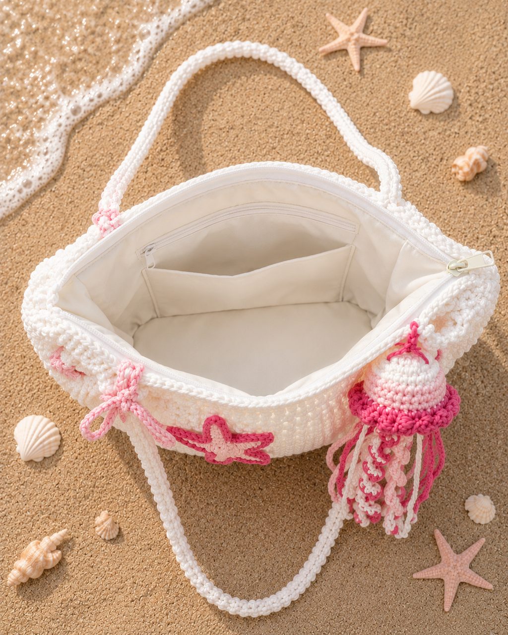 By The Sea - Baby Pink