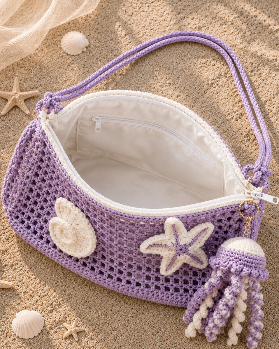 By the Sea - Purple