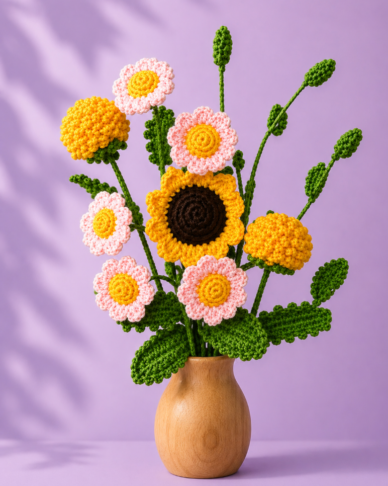 Sunflower & Daisies